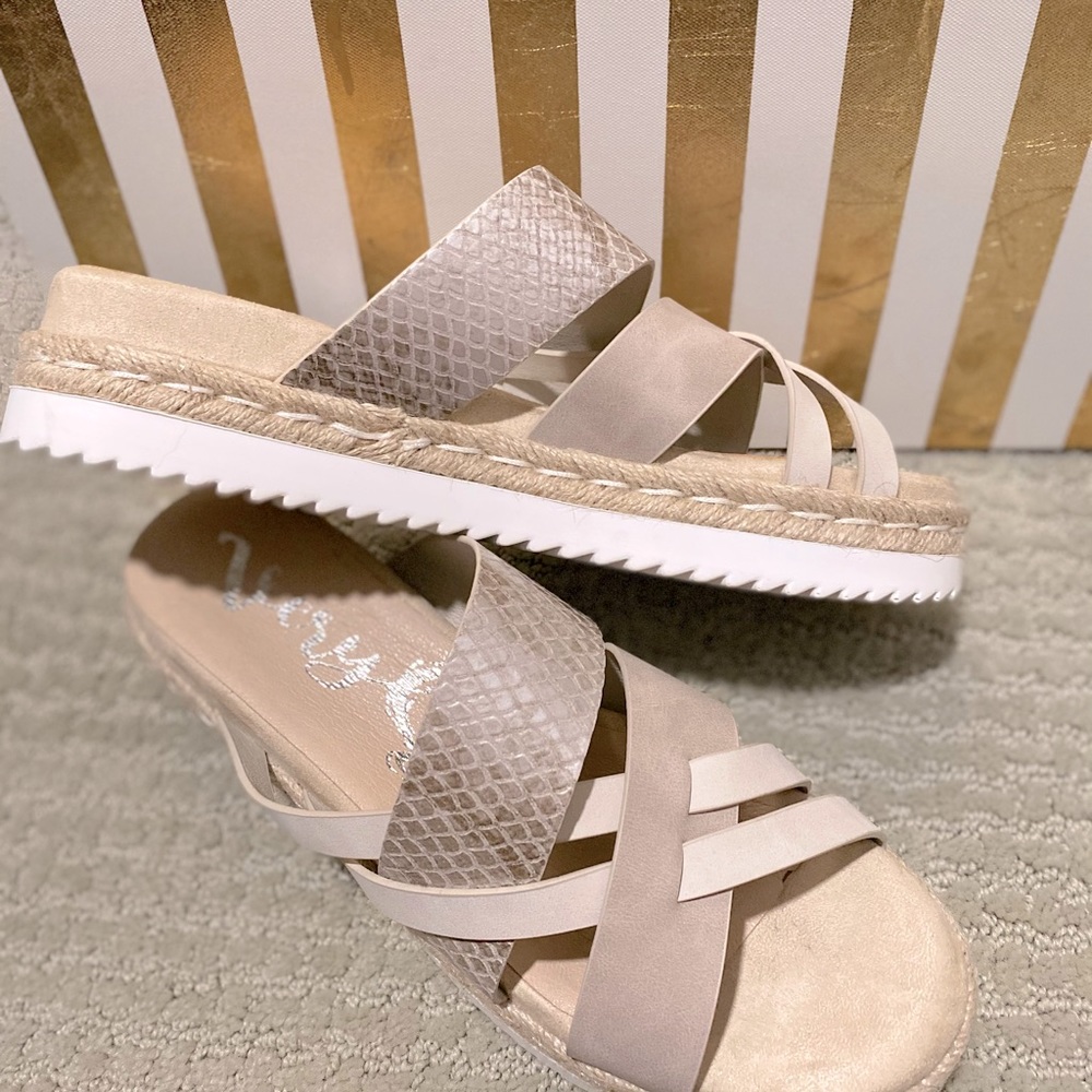 Summer platform sandals